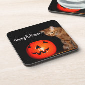 Dessous-de-verre Happy Halloween Beverage Coaster (Côté gauche)