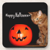 Dessous-de-verre Happy Halloween Beverage Coaster (Devant)