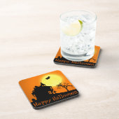 Dessous-de-verre Happy Halloween Silhouette paysage (Côté Droit)