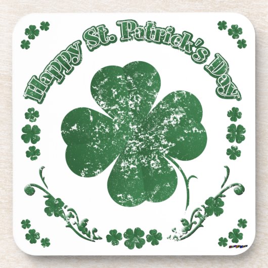 Dessous-de-verre Happy St Patrick (Devant)