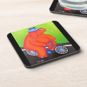 Dessous-de-verre Hard plastic coaster (Côté gauche)