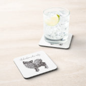 Dessous-de-verre Hard Plastic Coaster Chihuahua Vibes (Côté Droit)