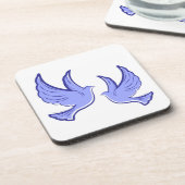 Dessous de verre Harmony Twin Birds (Côté gauche)