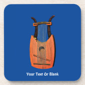 Dessous-de-verre Harpe du roi David (Devant)