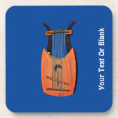 Dessous-de-verre Harpe du roi David (Devant)