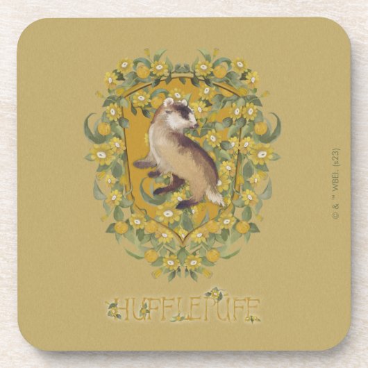 Dessous-de-verre HARRY POTTER™ | Crête HUFFLEPUFF™ (Devant)