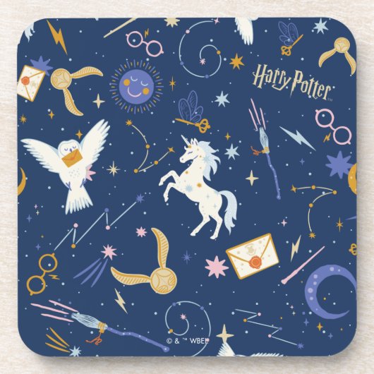 Dessous-de-verre HARRY POTTER™ Motif Icone Solstice d'Été (Devant)