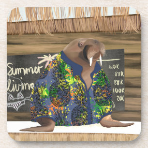 Dessous-de-verre Hawaiian Walrus Marine Life