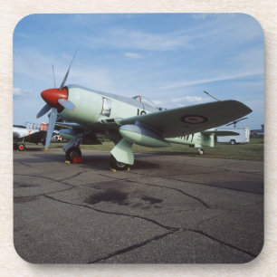 Dessous-de-verre Hawker Sea Fury au CAF, Minnesota Wing, au 2