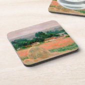 Dessous-de-verre Haystack à Giverny - Claude Monet - 1886 (Côté gauche)
