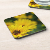 Dessous-de-verre Hélénium de marguerite jaune (Côté gauche)
