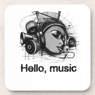 Dessous-de-verre hello music