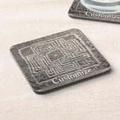 Dessous-de-verre Hemet Maze Pierre Thunder_Cove (Côté gauche)