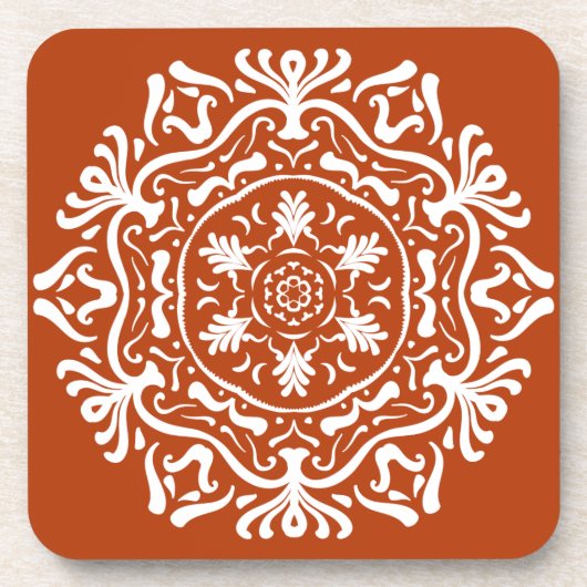 Dessous-de-verre Henna Mandala (Devant)