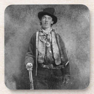 Dessous-de-verre Henry McCarty, Billy le Kid hors-la-loi de la viei