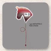 Dessous-de-verre Hépatite C (Devant)