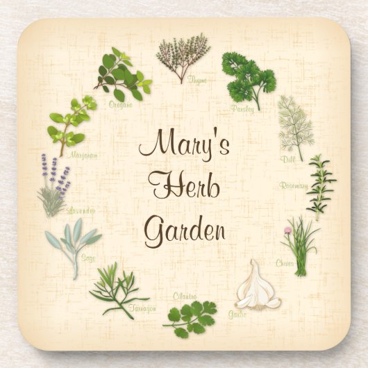 Dessous de verre Herb Garden (Devant)