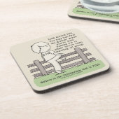 Dessous-de-verre Herbe plus verte (Côté gauche)