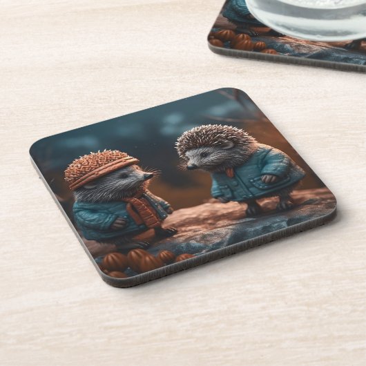 Dessous-de-verre Hérisson (Côté gauche)