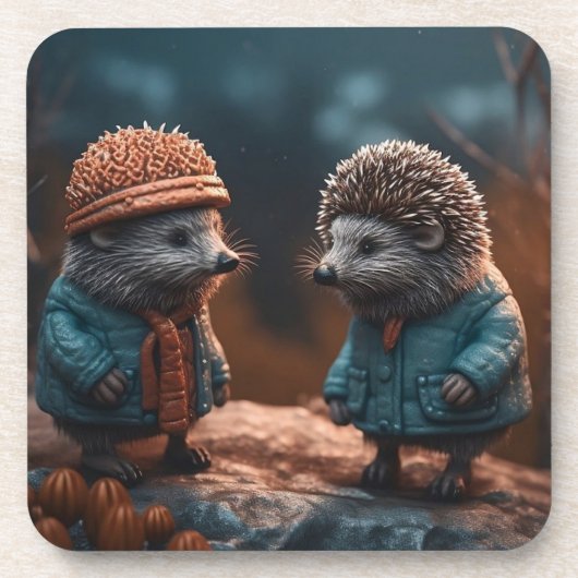 Dessous-de-verre Hérisson (Devant)