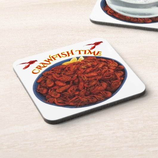 Dessous-de-verre Heure de l'écrevisse (Côté gauche)