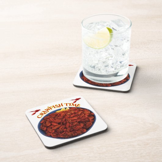 Dessous-de-verre Heure de l'écrevisse (Côté Droit)