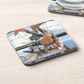 Dessous-de-verre Heure d'hiver (Côté gauche)