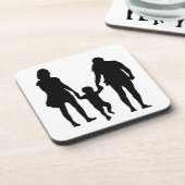 DESSOUS-DE-VERRE HEUREUSE FAMILLE (Côté gauche)