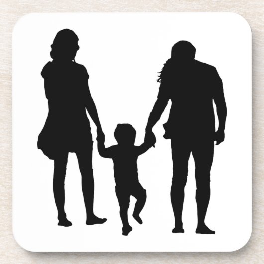 DESSOUS-DE-VERRE HEUREUSE FAMILLE (Devant)