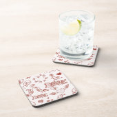 Dessous-de-verre Heureuse Sainte-Valentin (Côté Droit)