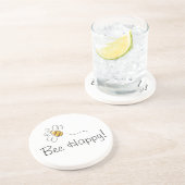 Dessous de verre heureux d'abeille (Côté)
