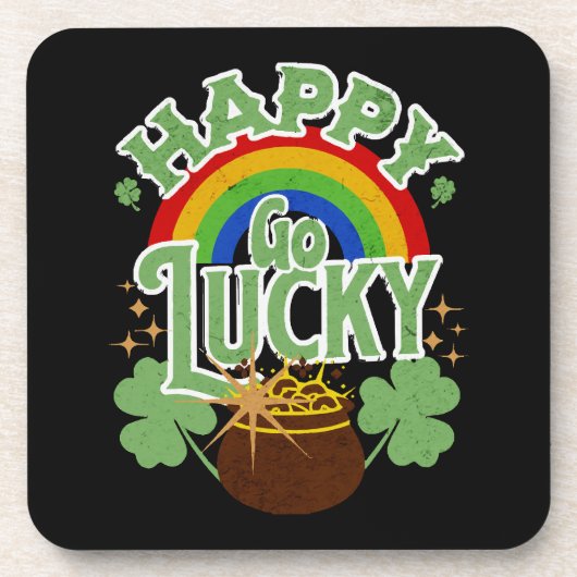 Dessous-de-verre Heureux Go Lucky (Devant)