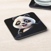Dessous-de-verre Heureux Petit Panda (Côté gauche)