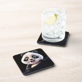Dessous-de-verre Heureux Petit Panda (Côté Droit)