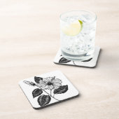 Dessous-de-verre Hibiscus fleur II (Côté Droit)