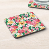 Dessous-de-verre Hibiscus tropical (Côté gauche)