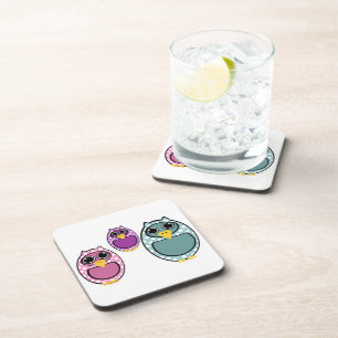 Dessous-de-verre Hibou