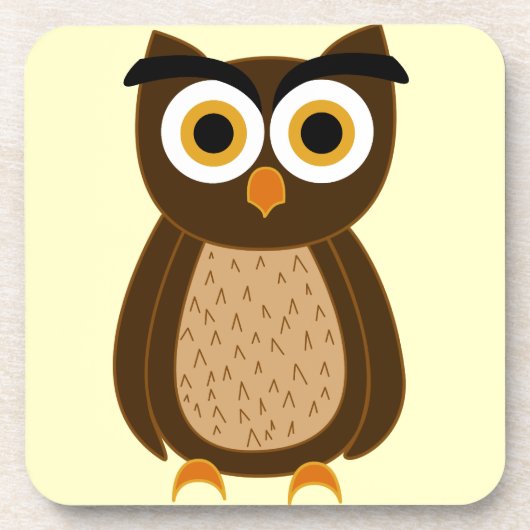 Dessous-de-verre Hibou (Devant)