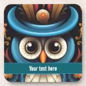 Dessous-de-verre Hibou 1 (Devant)