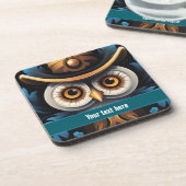 Dessous-de-verre Hibou 3 (Côté gauche)