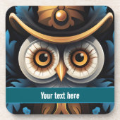 Dessous-de-verre Hibou 3 (Devant)