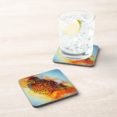 Dessous-de-verre Hibou éclaboussé (Côté Droit)