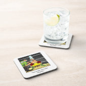 Dessous de verre Hilarious Humour à vin (Côté Droit)