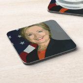 Dessous-de-verre hillary clinton (Côté gauche)