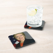 Dessous-de-verre hillary clinton (Côté Droit)