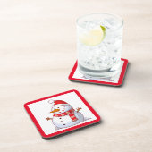DESSOUS-DE-VERRE HIVER SNOWMAN (Côté Droit)