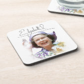 Dessous-de-verre HM Queen Elizabeth II (Côté gauche)