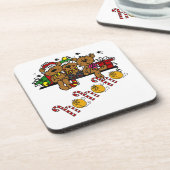 Dessous-de-verre Ho Ho Ho Nounours (Côté gauche)