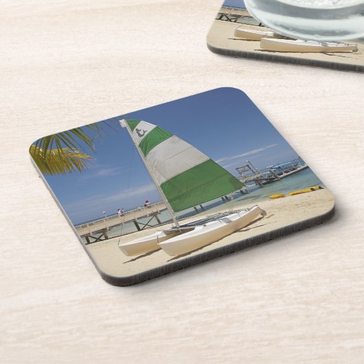 Dessous-de-verre Hobie Cat, Plantation Island (Côté gauche)