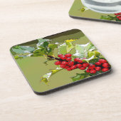 Dessous-de-verre Holly Berries 005 (Côté gauche)